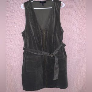 Forever21 Plus+ pinafore dress
